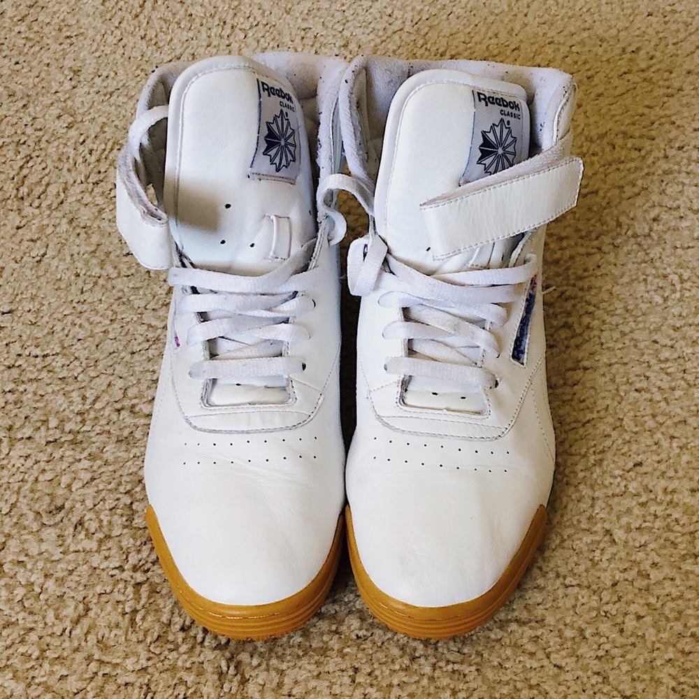 Reebok Workout Plus White Gum